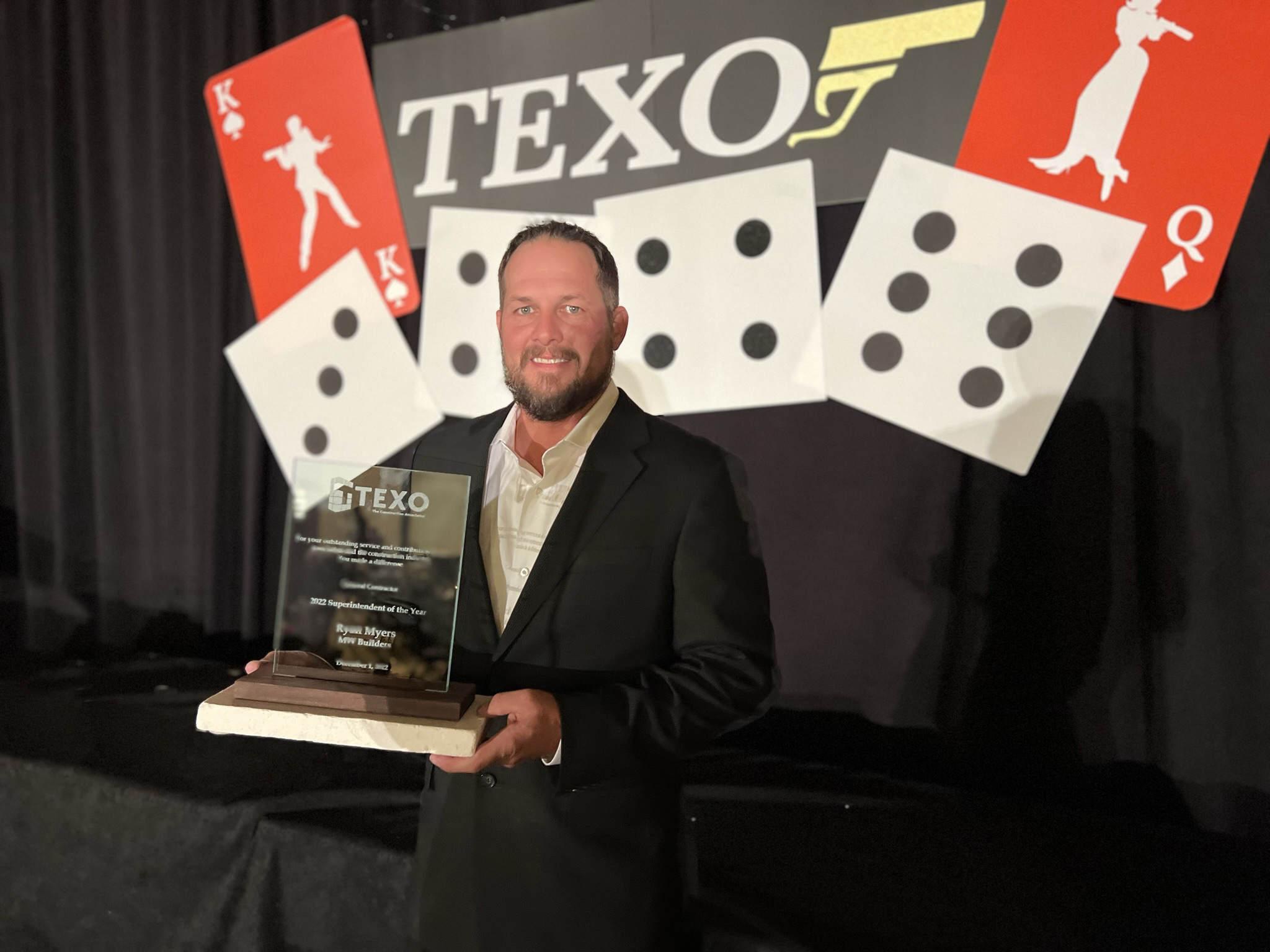 MW Builders Area Superintendent Named TEXO 2022 Superintendent of the Year