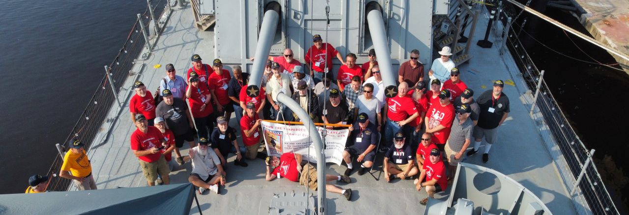 MW Builders Superintendent Volunteers on The USS Orleck